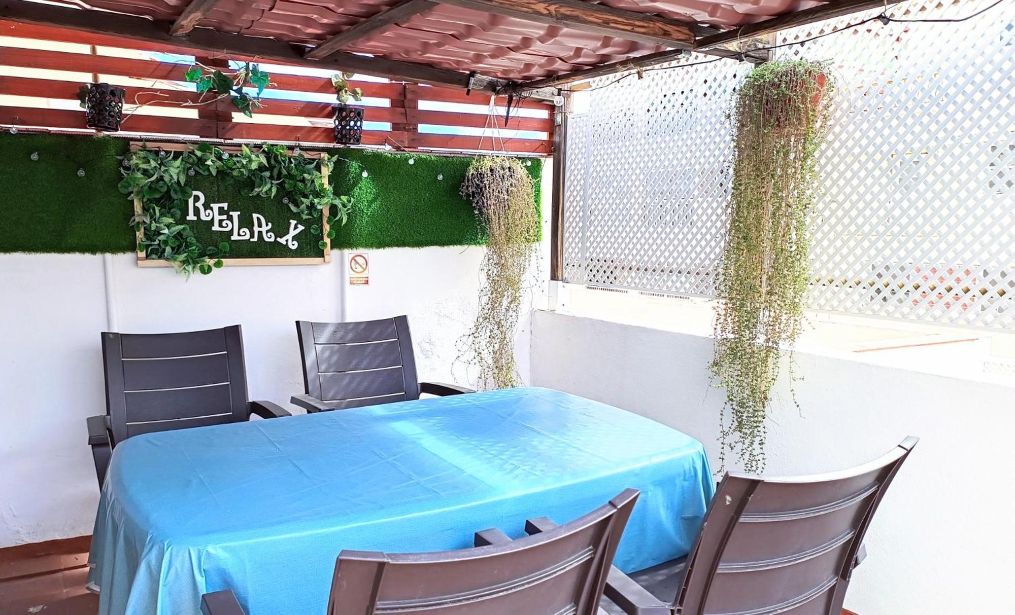 Center Santa Cruz, Alojamiento Centrico Con Gran Terraza, Cocina , Salon Y Banos, Todo Privado Extérieur photo
