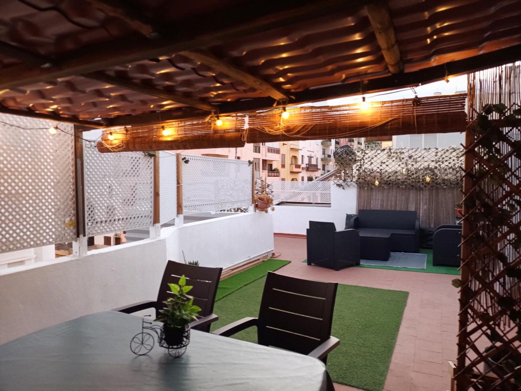Center Santa Cruz, Alojamiento Centrico Con Gran Terraza, Cocina , Salon Y Banos, Todo Privado Extérieur photo