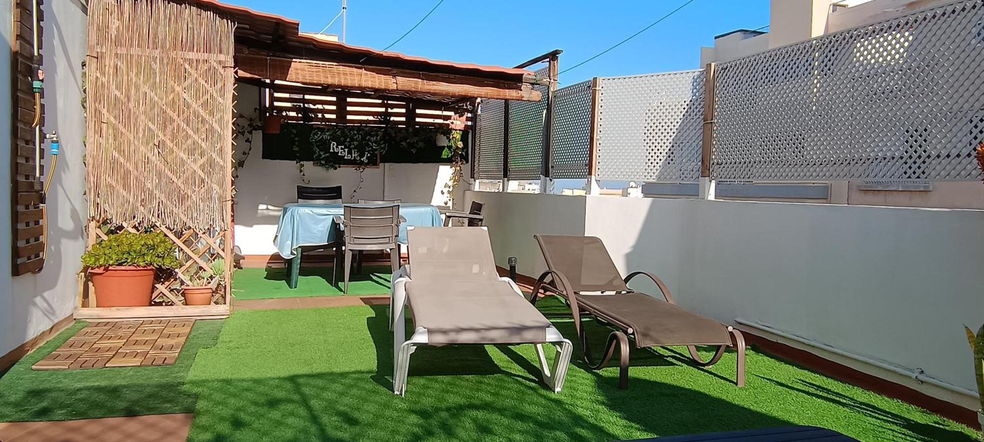 Center Santa Cruz, Alojamiento Centrico Con Gran Terraza, Cocina , Salon Y Banos, Todo Privado Extérieur photo